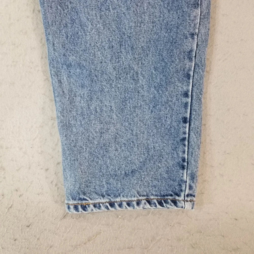 Levi's jeans men's 34x29 relaxed fit straight blue denim pants